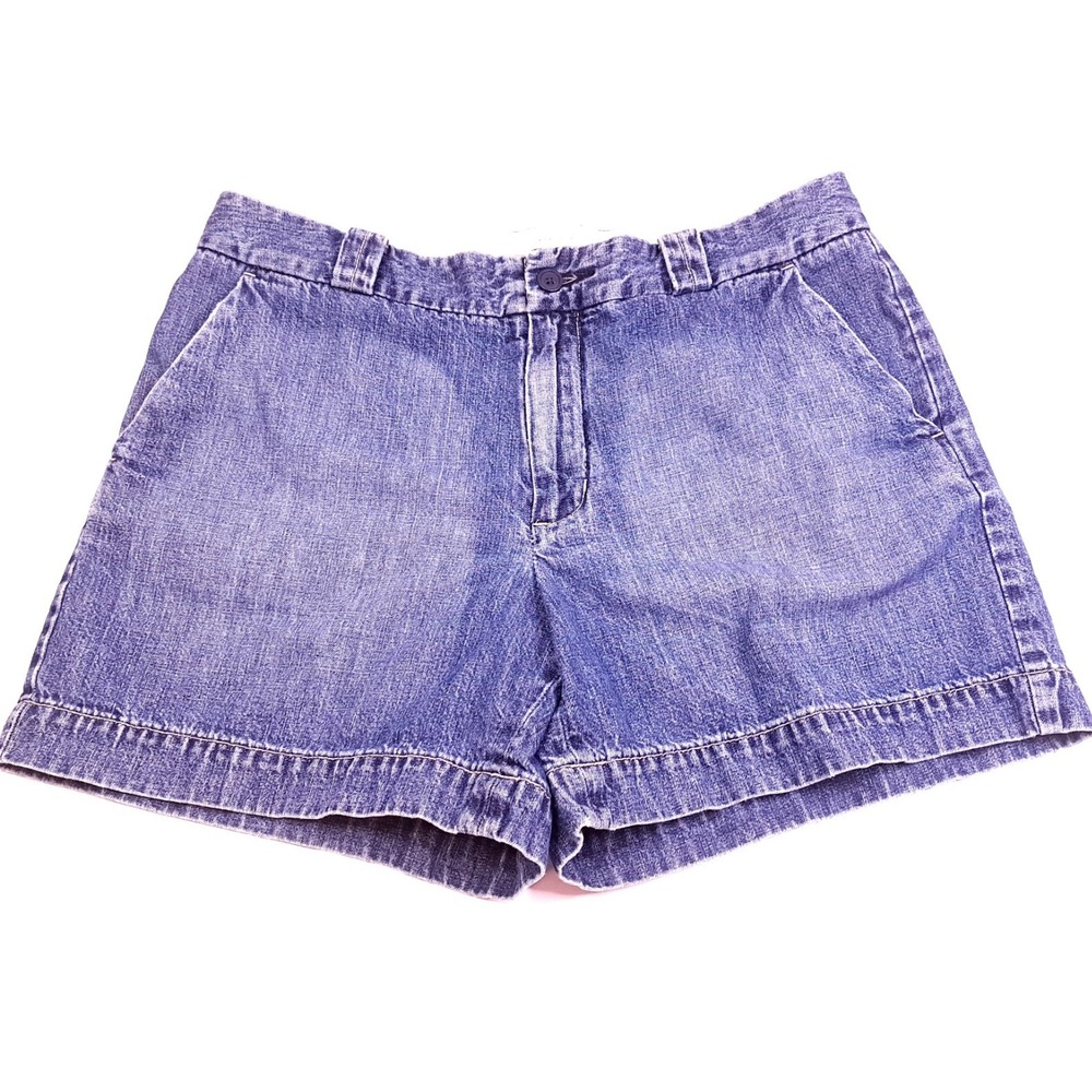 Gap Classic Fit Shorts‎ Women's 8 Blue Medium Wash Denim Jeans Shorts